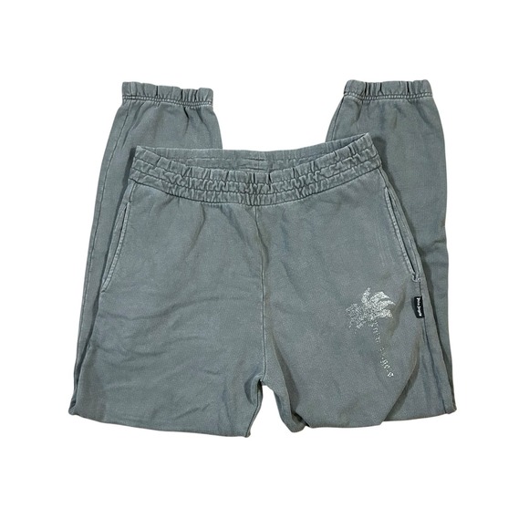 Palm Angels Sweatpants Baggy Oversized Small Gray Heavy Knit - Picture 1 of 11
